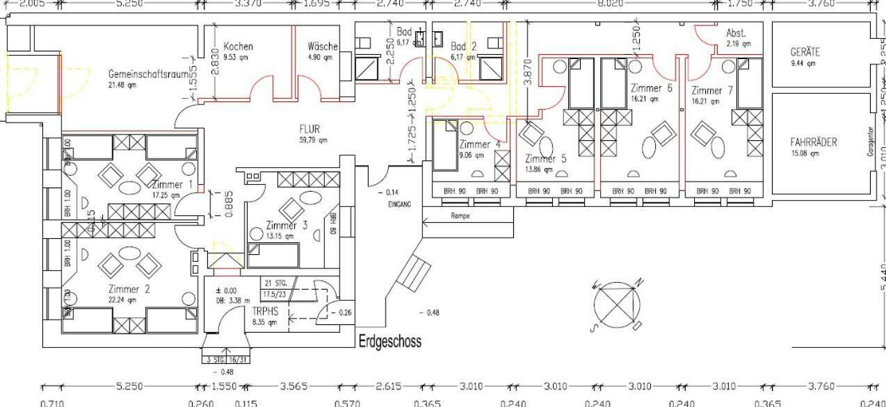 Alte Post Gaeste- Und Monteurzimmer 호르네부르크 외부 사진